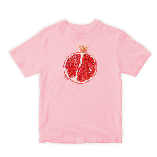 Pomegranate classic tee - Summer '25