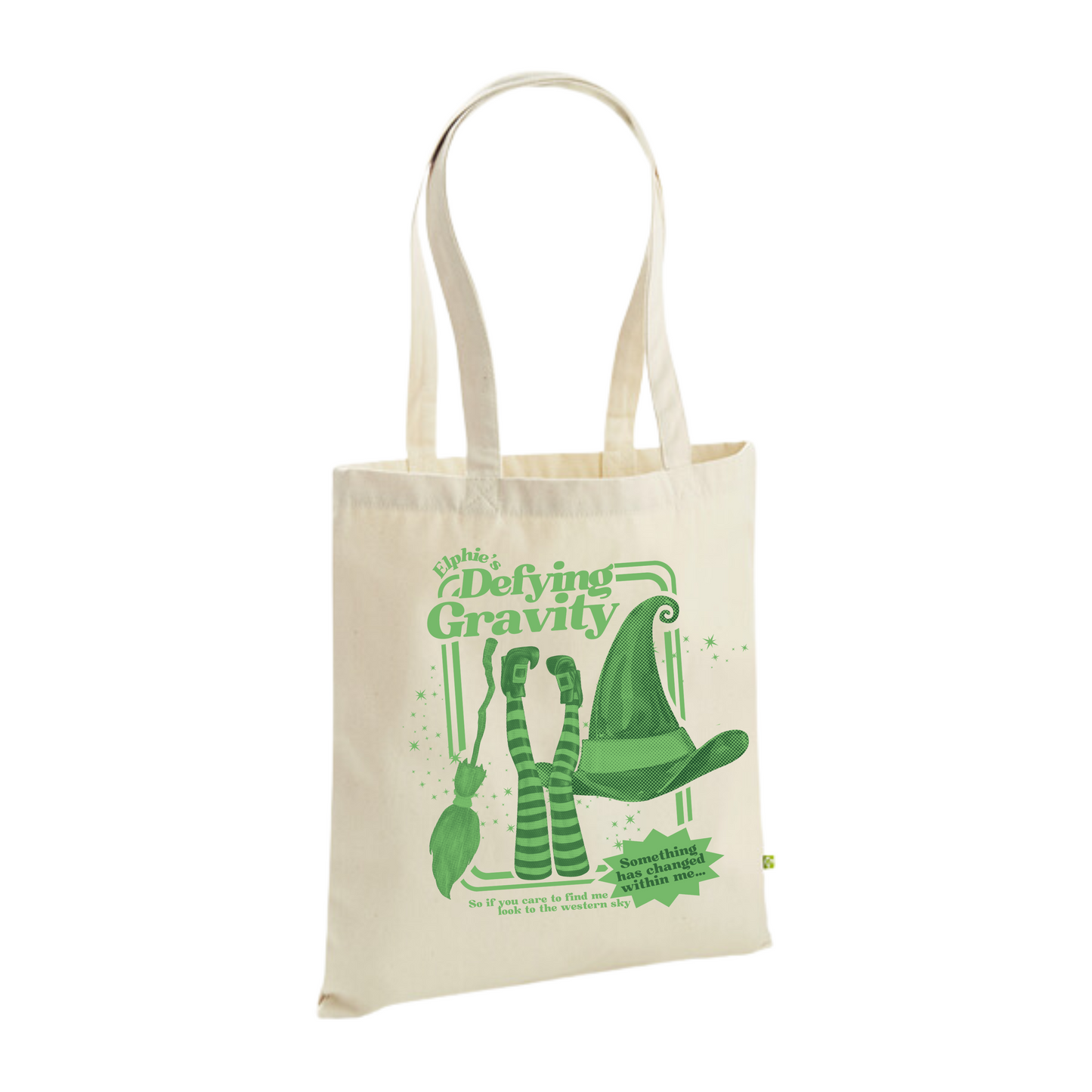 Defying Gravity Wicked - IYKYK Organic tote