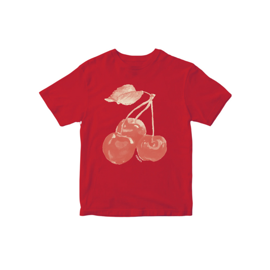 Triple Cheries baby tee - Summer '25